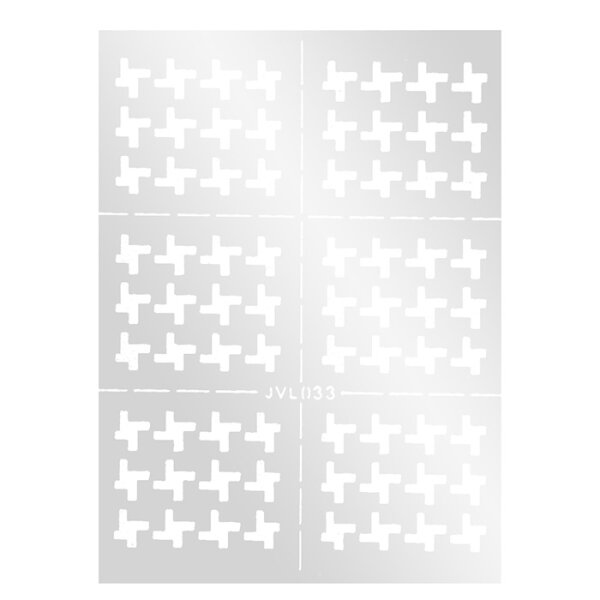 Hollow Nageldesign Nagelsticker JVL033
