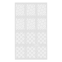 Hollow Nailart Sticker JV211 Weiß