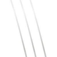 Nail art adhesive strips for nails 1mm White