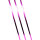 Nail art adhesive strips for nails 1mm purple metallic