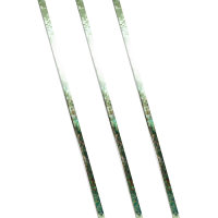 Nail art adhesive strips for nails 1mm light green glitter