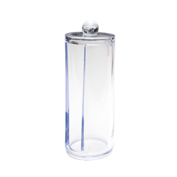 Pad dispenser transparent round