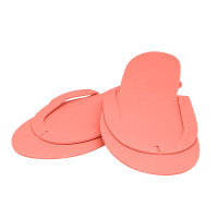 Disposable Slipper for pedicure 12 pairs/set Red