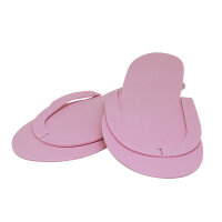 Einweg-Slipper für die Pediküre 12 Paar/Set Rosa