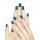 Glam & Glits Naked Acrylic - Teal Me In
