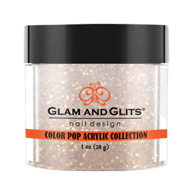 Glam & Glits Pop Acrylic - White Sand