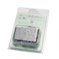 Q-Buffers no. 4 Shiny 40 pcs. Gray