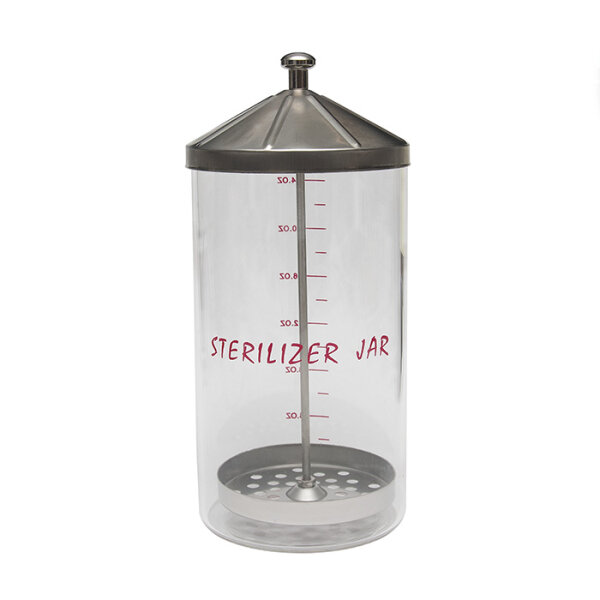 Bình tiệt trùng tiệt trùng nắp kim loại 700ml