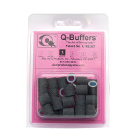 Nail Q-Buffers #3 Medium Black 35pcs