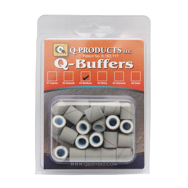Nagel Q-Buffers #3 Medium Grau 40Stk.