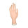 Practice hand Nail Trainer