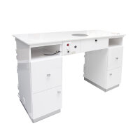 Manicure table Sepia LED Blue incl. dust extraction