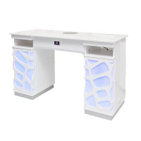 Manicure table Sepia LED Blue incl. dust extraction