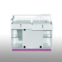 Reception counter Luna120 White