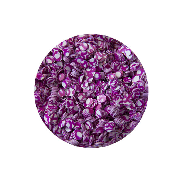 Deco dots for nails #38 purple-white 15g