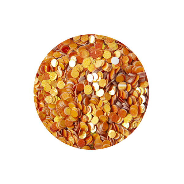 Chấm trang trí móng tay #59 cam-vàng 15g