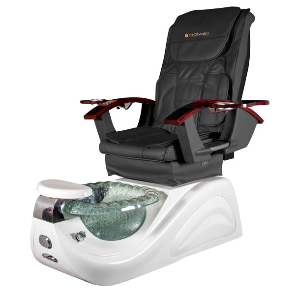 Spa pedicure chair Crystal White