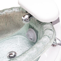 Spa pedicure chair Crystal White