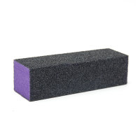 Nail buffer Purple/Black 4-sided Grain 60/60 UK 250pcs