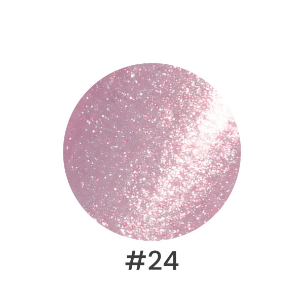 #24 Fine Pink Shimmer – Hồng nhũ mịn