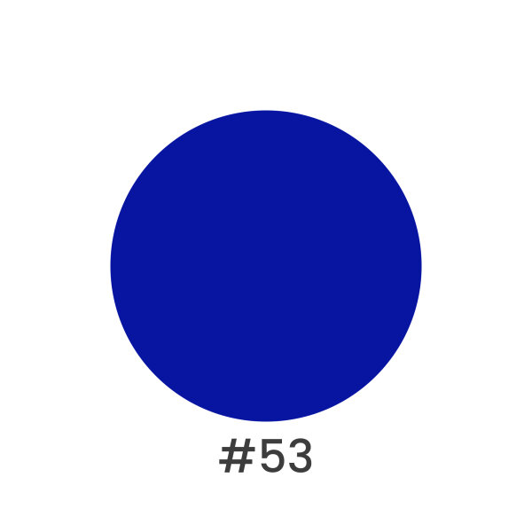 #53 Cobalt Blue – Xanh coban