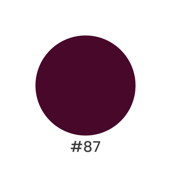 #87 Aubergine Plum Red – Đỏ tím cà tím
