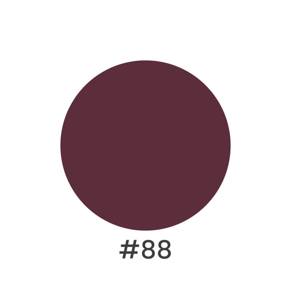 #88 Deep Plum Bordeaux – Đỏ mận bordeaux