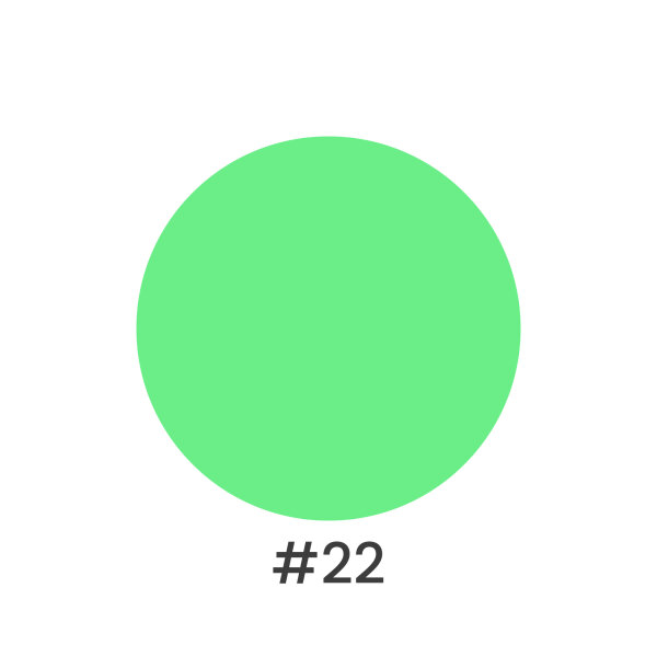 #22 Neon Electric Green – Knalliges Neongrün