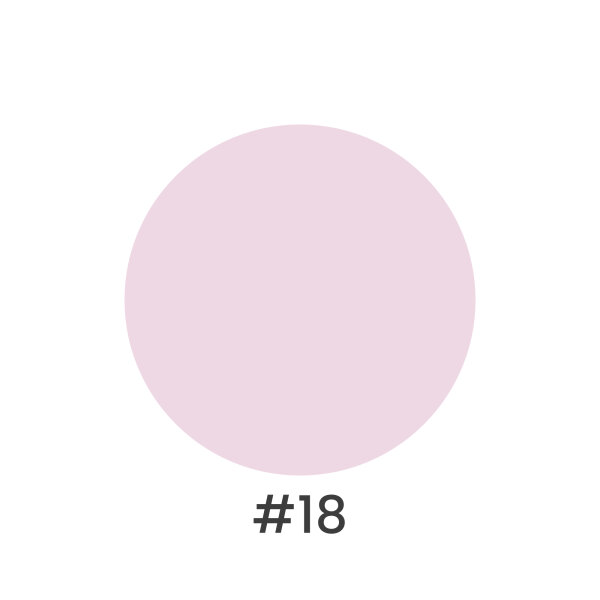 #18 Pale Rose – Sehr zartes Puderrosa