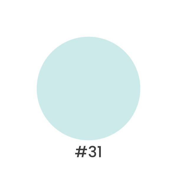 #31 Pastel Turquoise – Softes Türkisblau