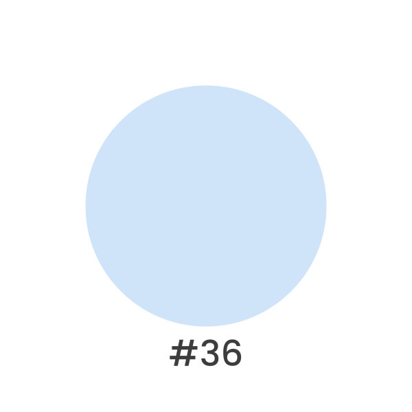 #36 Ice Blue – Zartes Pastell-Eisblau