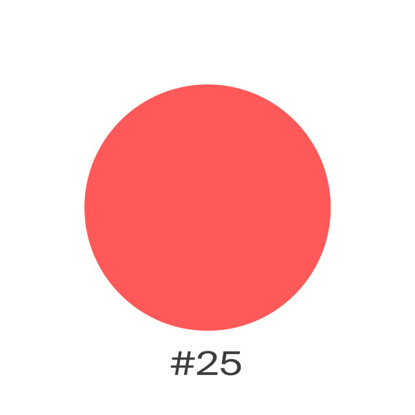 #25 Korallenorange