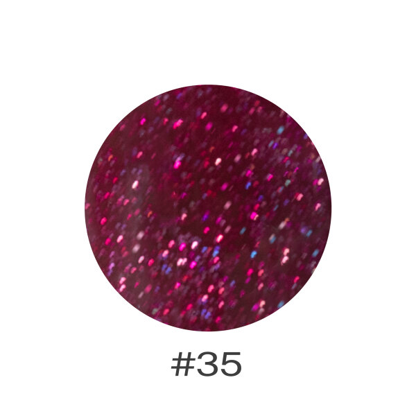 #35 Glitzer Beerrot